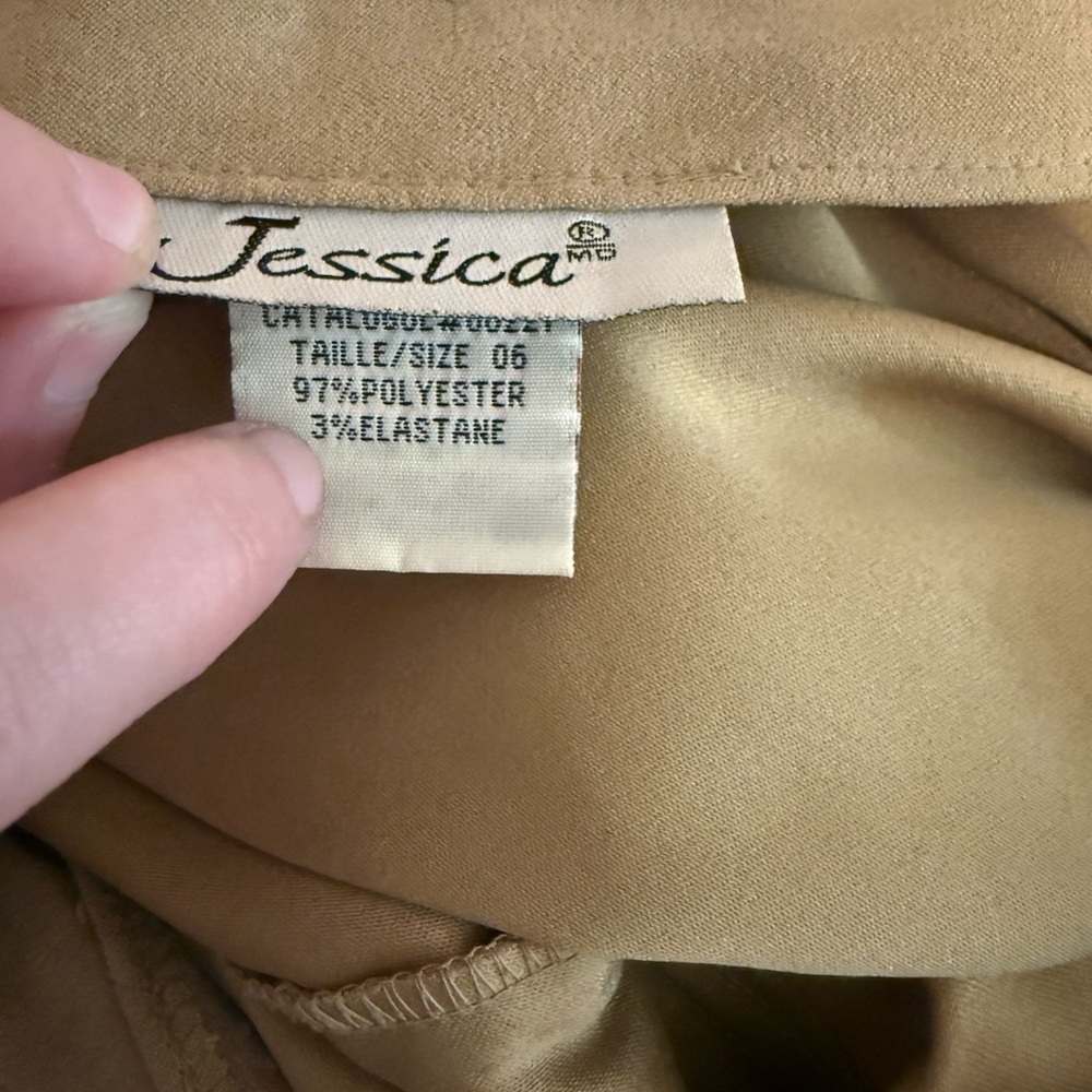 Jessica Tan Suede Maxi Skirt - Picture 5 of 5